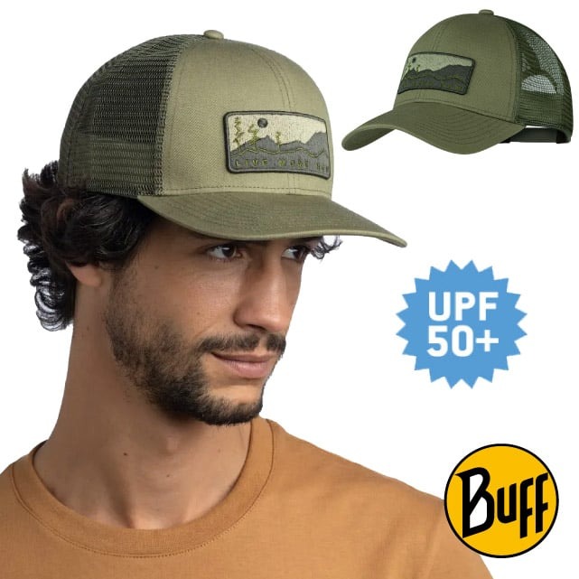 【BUFF】防曬遮陽 探險家棒球網帽.登山健行帽.休閒運動帽.鴨舌帽.跑步帽/BF133561-809 水漾森林✿30E010